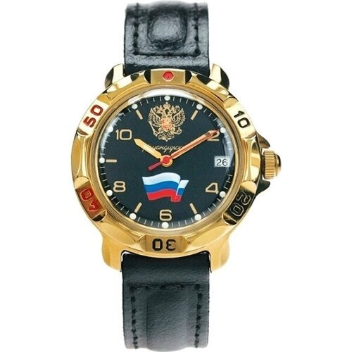 Купить Наручные часы Восток Командирские, черный, золотой
Часы наручные механические с...