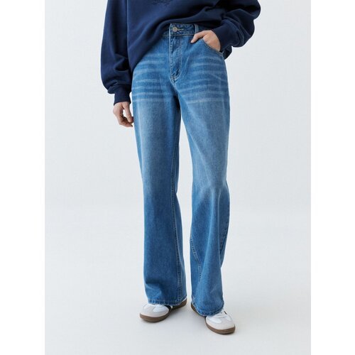Купить Джинсы Sela, размер XL INT, голубой, синий
Женские широкие джинсы из качественно...