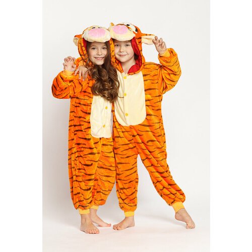 Купить Кигуруми Тигр, размер 135-145, оранжевый
Представляем вашему вниманию детскую пи...