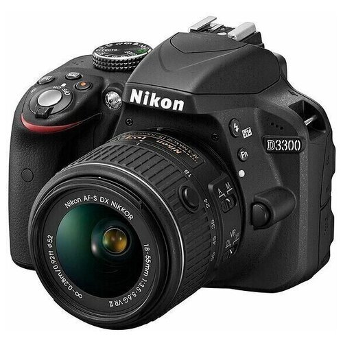 Купить Фотоаппарат Nikon D3300 Kit AF-P DX 18-55mm F/3.5-5.6G, черный
КамераТип камерыз...