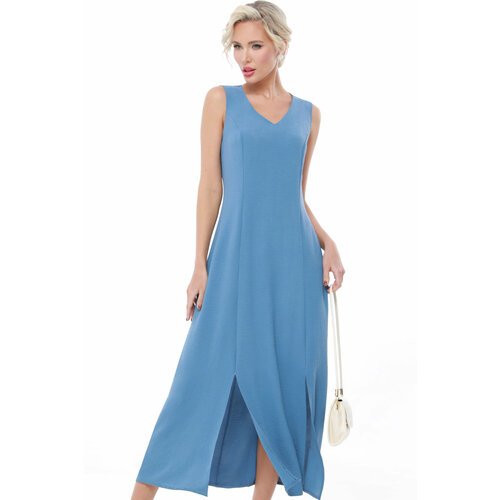 Купить Платье DStrend, размер 44, голубой
Платье выполнено из легкой плательной ткани,...