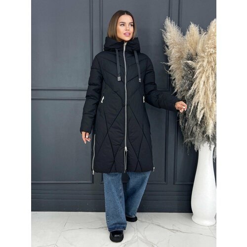 Купить Куртка Diffberd, размер 50, черный
Женская зимняя куртка, новинка осень-зима 202...