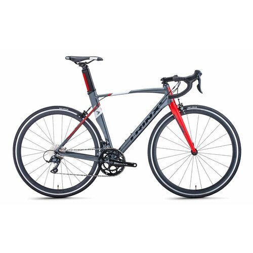Купить Велосипед TRINX Шоссейный велосипед TRINX SWIFT 1.0 (520 мм, Matt grey white red...