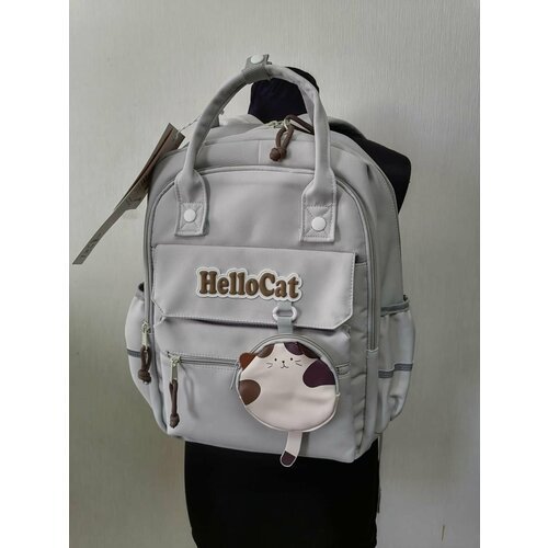 Купить Школьный вместительный рюкзак с сумочкой котом
Красивый а главное практичный рюк...