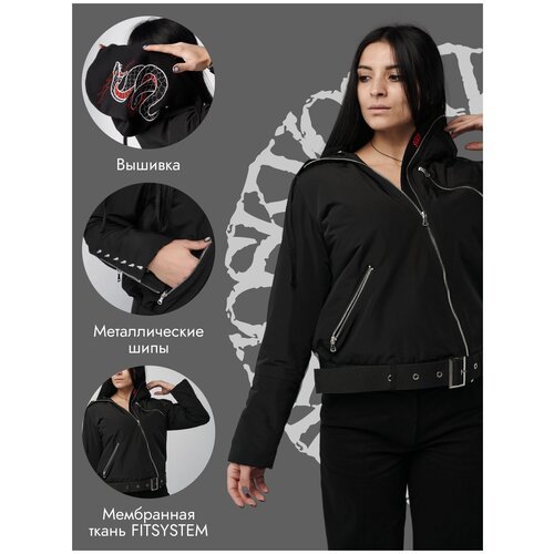 Купить Бомбер SKVO, размер L, черный
Женская демисезонная куртка Snake доступна к заказ...