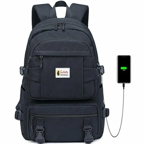 Купить Рюкзак
Вместиительный рюкзак с USB портом для подзарядки мобильного телефона с п...
