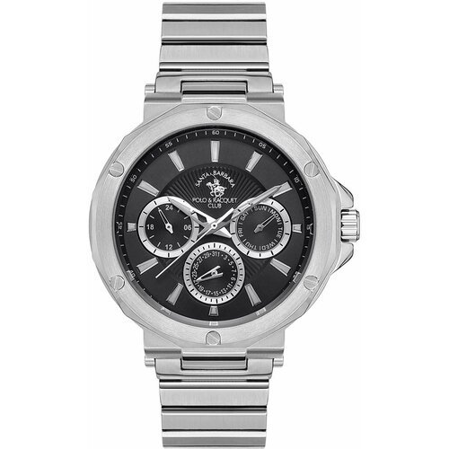 Купить Наручные часы SANTA BARBARA POLO & RACQUET CLUB, серый, серебряный
Мужские часы....