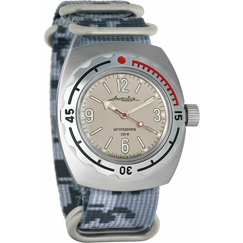 Купить Наручные часы Восток Амфибия, серый
Мужские механические часы с автоподзаводом -...