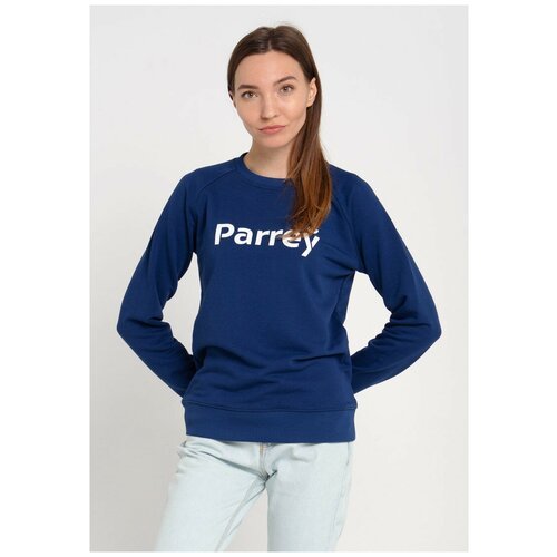 Купить Свитшот Parrey, размер M, синий
Синий женский свитшот Parrey, белый принт Parrey...