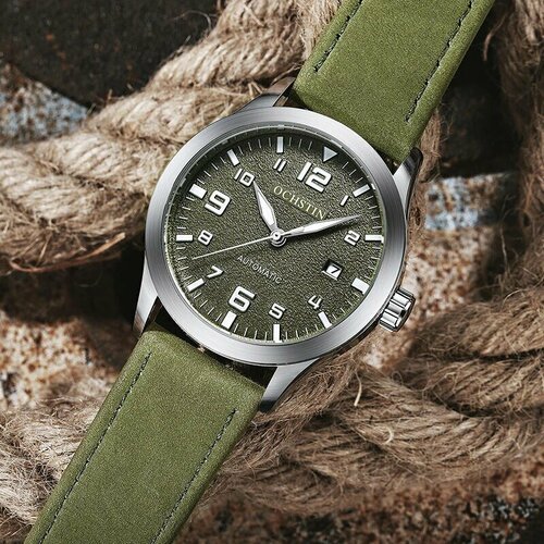 Купить Наручные часы Ochstin 8upyUL6B, зеленый
-Часы высокого качества.<br><br>-Точное...