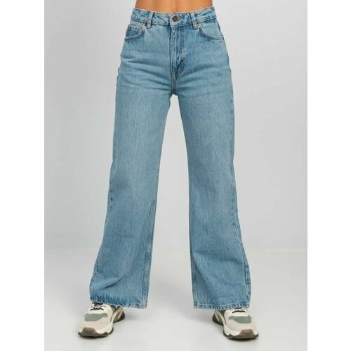 Купить Джинсы Lee Cooper, размер W28/L32, синий
Широкие джинсы А -силуэта с средней пос...