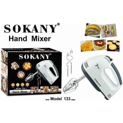 Купить Миксер ручной, миксер ручной кухонный Sokany, SKU 133
Ручной миксер Sokany: неза...