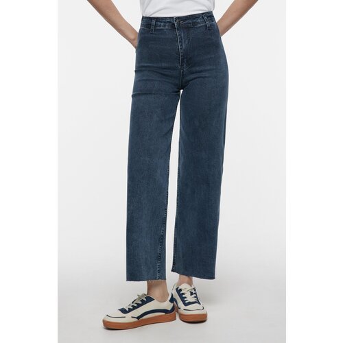 Купить Джинсы Befree, размер L/170, синий
- Широкие джинсы-трубы wide leg из качественн...
