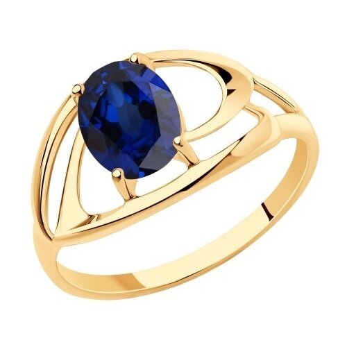 Купить Кольцо Diamant online, золото, 585 проба, корунд, размер 18
<p>В нашем интернет-...