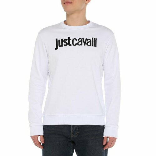 Купить Свитер Just Cavalli, размер XL, белый
Мужской свитшот JUST CAVALLI (хлопок) 

Ск...