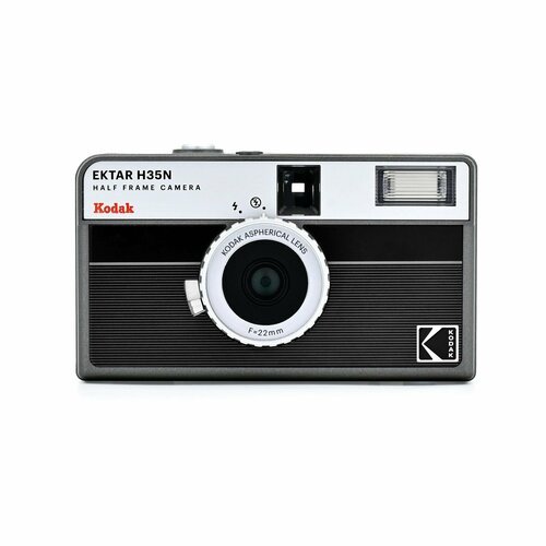 Купить Фотоаппарат пленочный Kodak H35N Ektar Half Frame 35mm Camera Striped Black (чер...