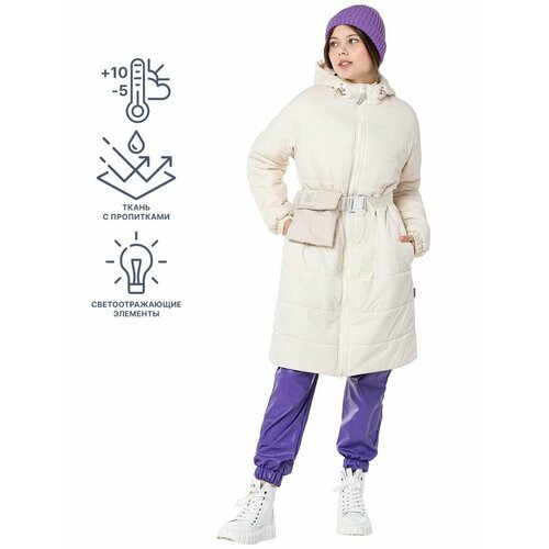 Купить Куртка NIKASTYLE 6м6224, размер 164-84, белый
Пальто демисезонное для девочки. П...