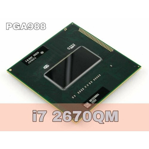 Купить Процессор Intel Core i7 2670QM для ноутбука ( 2,2 ГГц, PGA 988, 6 Мб, 4 ядра )
В...