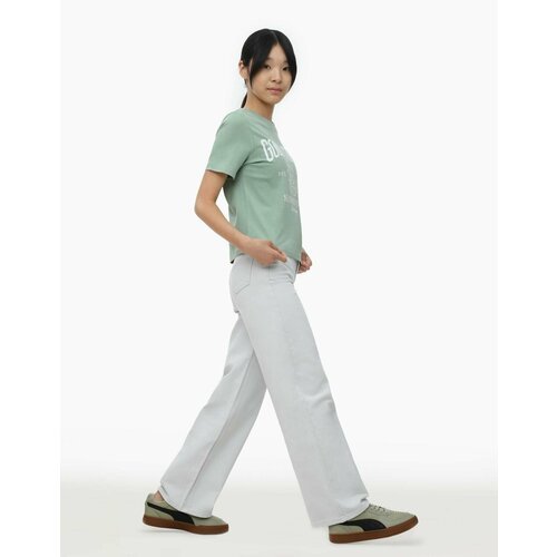 Купить Брюки Gloria Jeans, размер 13-14л/164 (41), серый
Светло-серые джинсы выполнены...