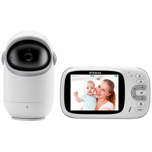 Купить Видеоняня беспроводная Maman VM710 с поворотной камерой
Возможность дистанционно...