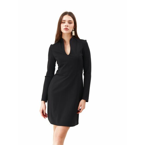 Купить Платье MA FASHION, размер M, черный
Платье выполнено из высококачественного джер...