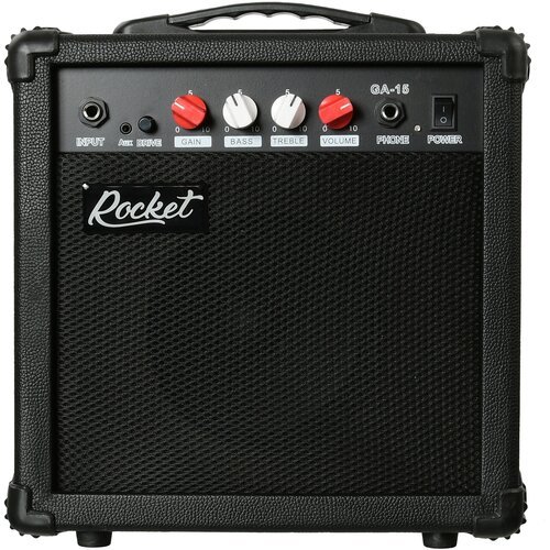 Купить Гитарный комбоусилитель ROCKET GA-15 черного цвета
Гитарный комбоусилитель ROCKE...