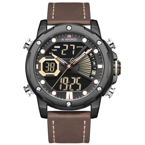 Купить Наручные часы Naviforce, коричневый
Naviforce NF9172L - часы с элегантным, но в...