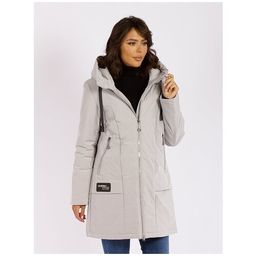 Купить Куртка Gevito, размер 52, бежевый
Лёгкая утепленная женская куртка-парка с капюш...