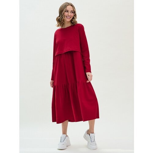 Купить Сарафан Proud Mom, размер L, бордовый
Уютное платье оригинального и самого актуа...