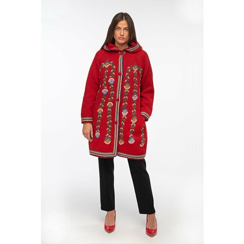 Купить Кардиган Wool Art, размер L, красный
Мягкий кардиган из 100-процентной натуральн...
