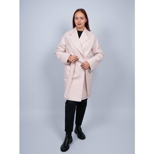 Купить Пальто , размер 44, бежевый
Стильное женское демисезонное пальто средней длины п...