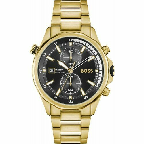 Купить Наручные часы BOSS, золотой
Стильные часы с минеральным стеклом. Эта модель часо...