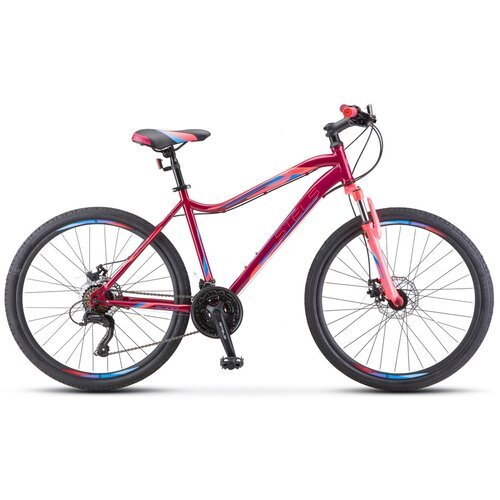 Купить Велосипед горный хардтейл STELS MISS 5000 D 26" 18" Вишнёвый/розовый LU089253 20...