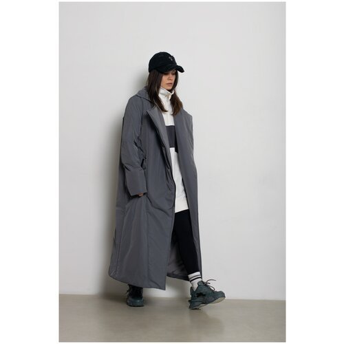 Купить Пальто Alexandra Talalay, размер S, серый
Пальто из плащевой ткани рассчитано на...