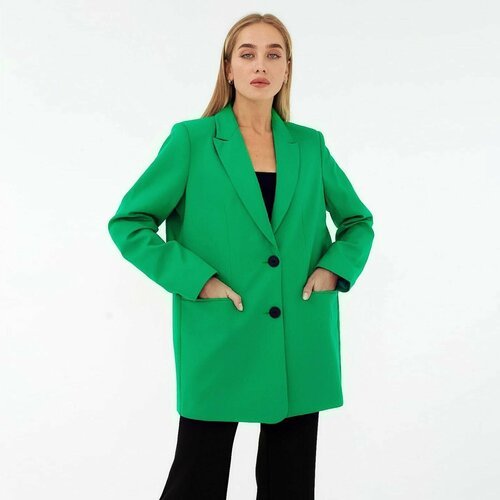 Купить Пиджак MIST, размер 44-46, зеленый
Пиджак женский MIST, костюмная ткань, состав:...