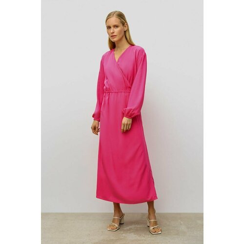 Купить Платье Baon, размер 46, розовый
Стильное платье миди с запАхом украшает весенне-...
