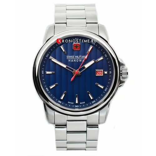 Купить Наручные часы Swiss Military Hanowa SMWGH7001006, серебряный, синий
Часы Swiss M...