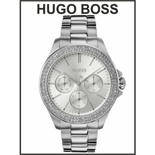 Купить Наручные часы BOSS, серый, серебряный
Женские часы Hugo Boss - это стильный и фу...