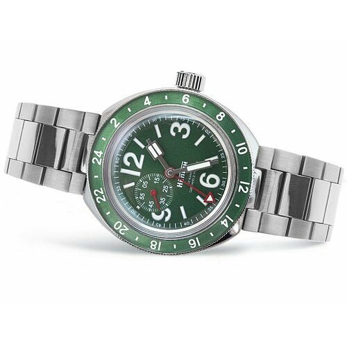 Купить Наручные часы Восток 96072А, зеленый, серебряный
Наручные часы Восток Амфибия Не...