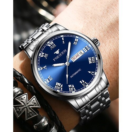 Купить Наручные часы FNGEEN, синий, серый
FNGEEN - стильные наручные кварцевые мужские...