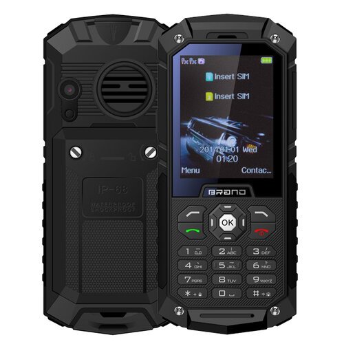 Купить Смартфон UNIWA S8, 2 SIM, черный
Телефон кнопочный противоударный Uniwa S8 – апп...