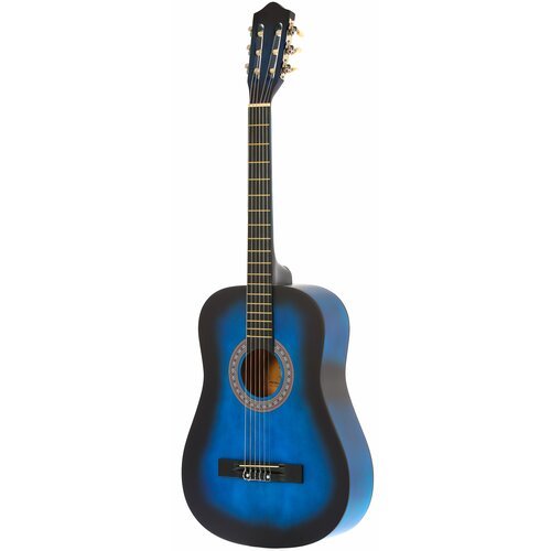 Купить Классическая гитара Belucci BC3825 BLS (7/8, 38"дюймов), матовая, синяя
Классиче...