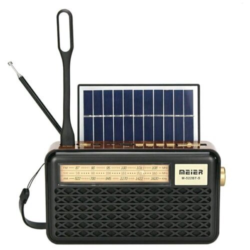 Купить Радиоприемник M-522-BT-S
Всеволновый радиоприёмник Meier M-522BT-S (FM/AM/SW) с...