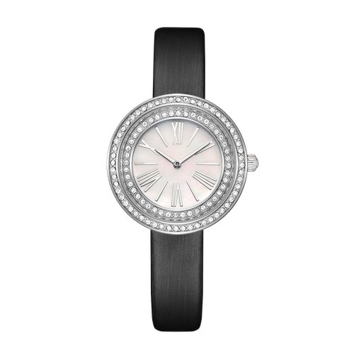 Купить Наручные часы УЧЗ, серебряный, черный
Наручные кварцевые женские часы производст...