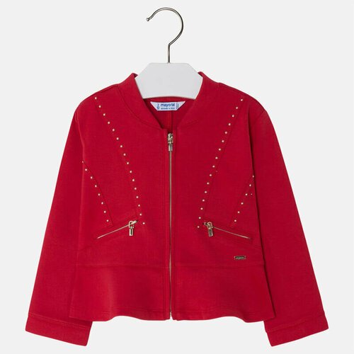 Купить пиджак Mayoral, размер 110 (5 лет), красный
Жакет Mayoral для девочки выполнен в...