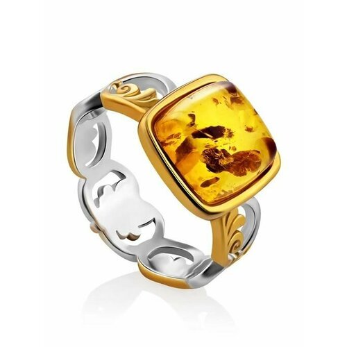 Купить Кольцо, янтарь, безразмерное, мультиколор
Изысканное кольцо из в по с натуральны...
