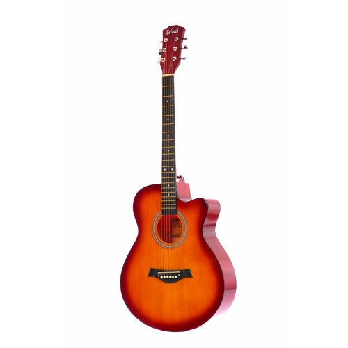 Купить Акустическая гитара Belucci BC4010 BS (SB), оранжевая санберст, глянцевая,40"дюй...