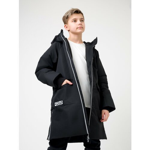 Купить Парка Sherysheff, размер 164, черный
Стильная подростковая куртка-парка из мембр...