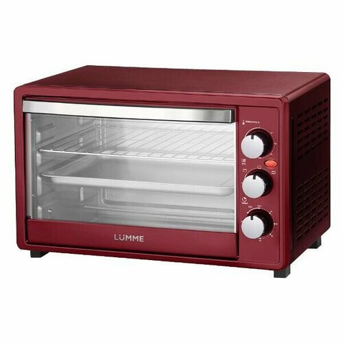 Купить Мини-печь Lumme LU-1706 красный рубин
Вес: 6.1 кг; Ширина: 51 см; Особенности: т...
