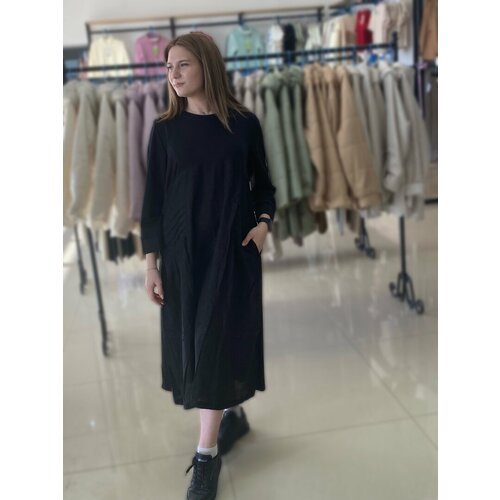 Купить Платье размер 48/50, черный
Платье женское AMG style: стиль и комфорт в одном фл...